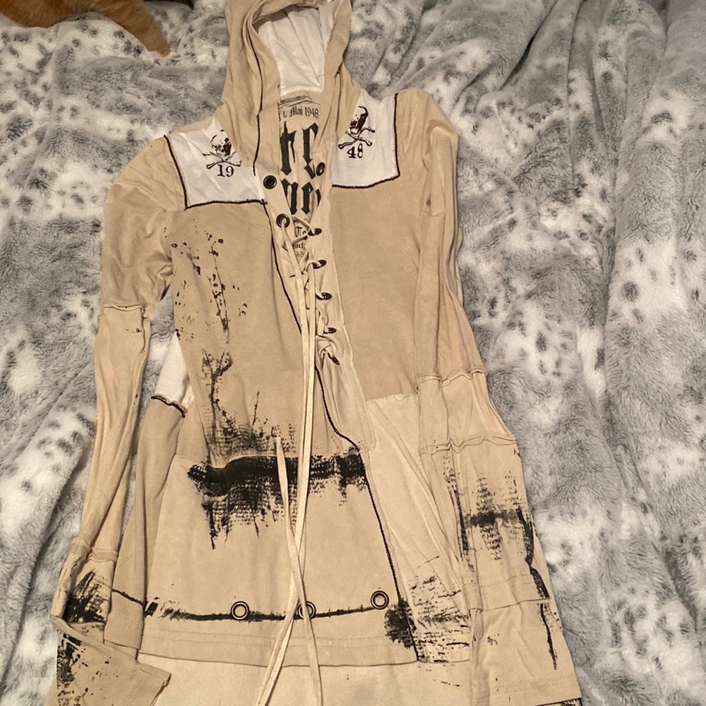 Salvage medium blouse